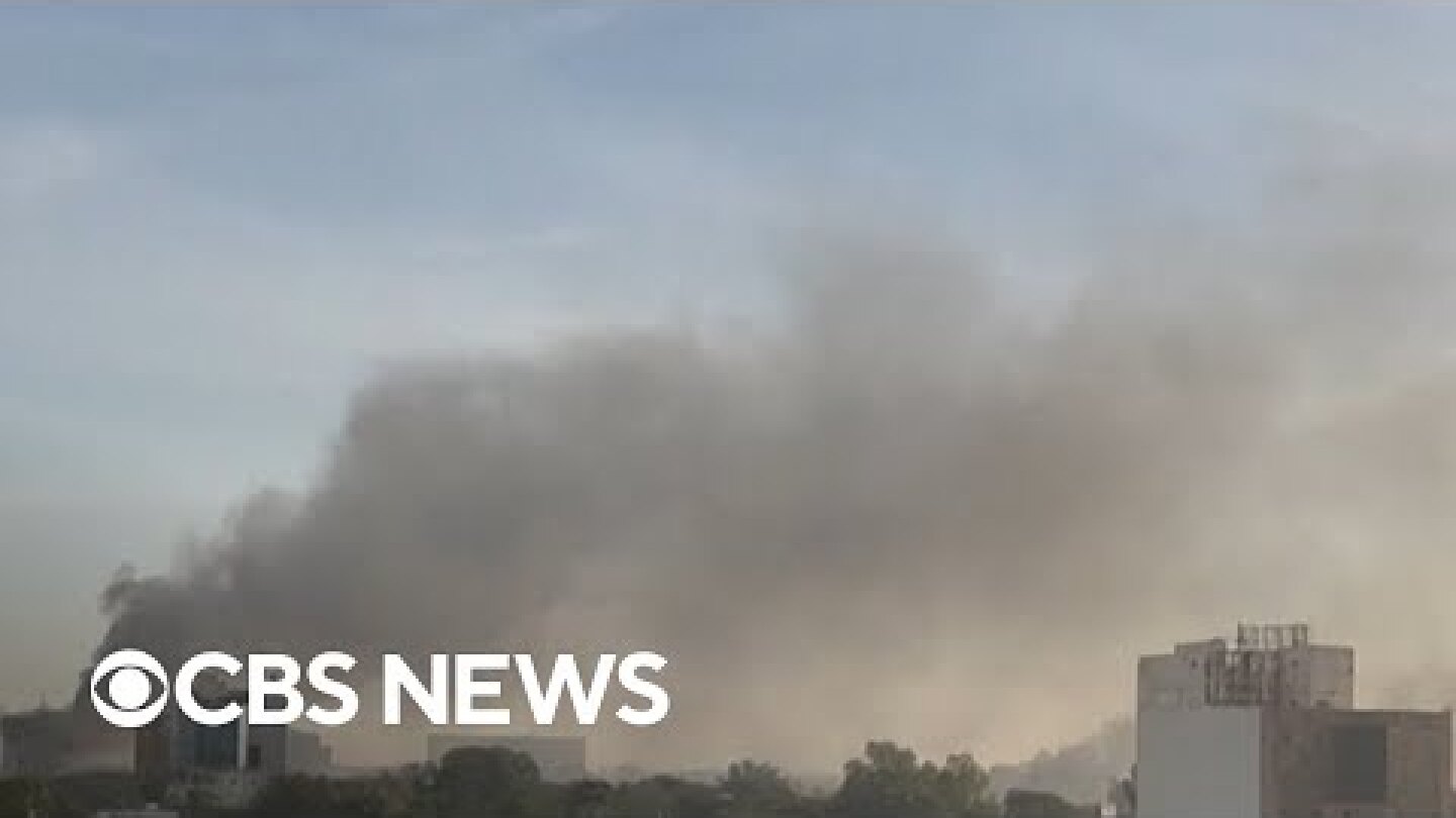 U.S. diplomatic convoy fired on amid the fighting in Sudan