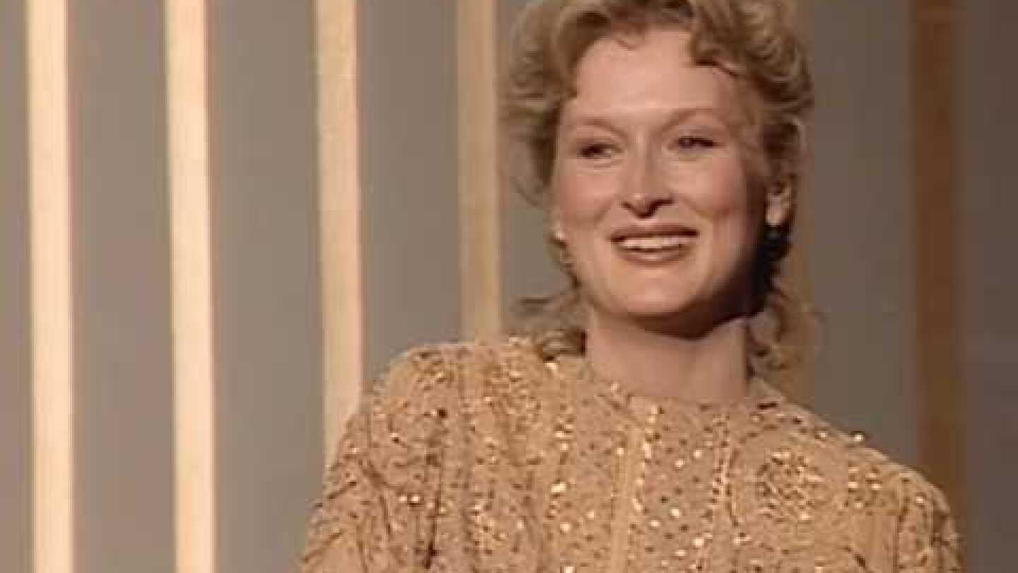 Meryl Streep Wins Best Actress: 1983 Oscars