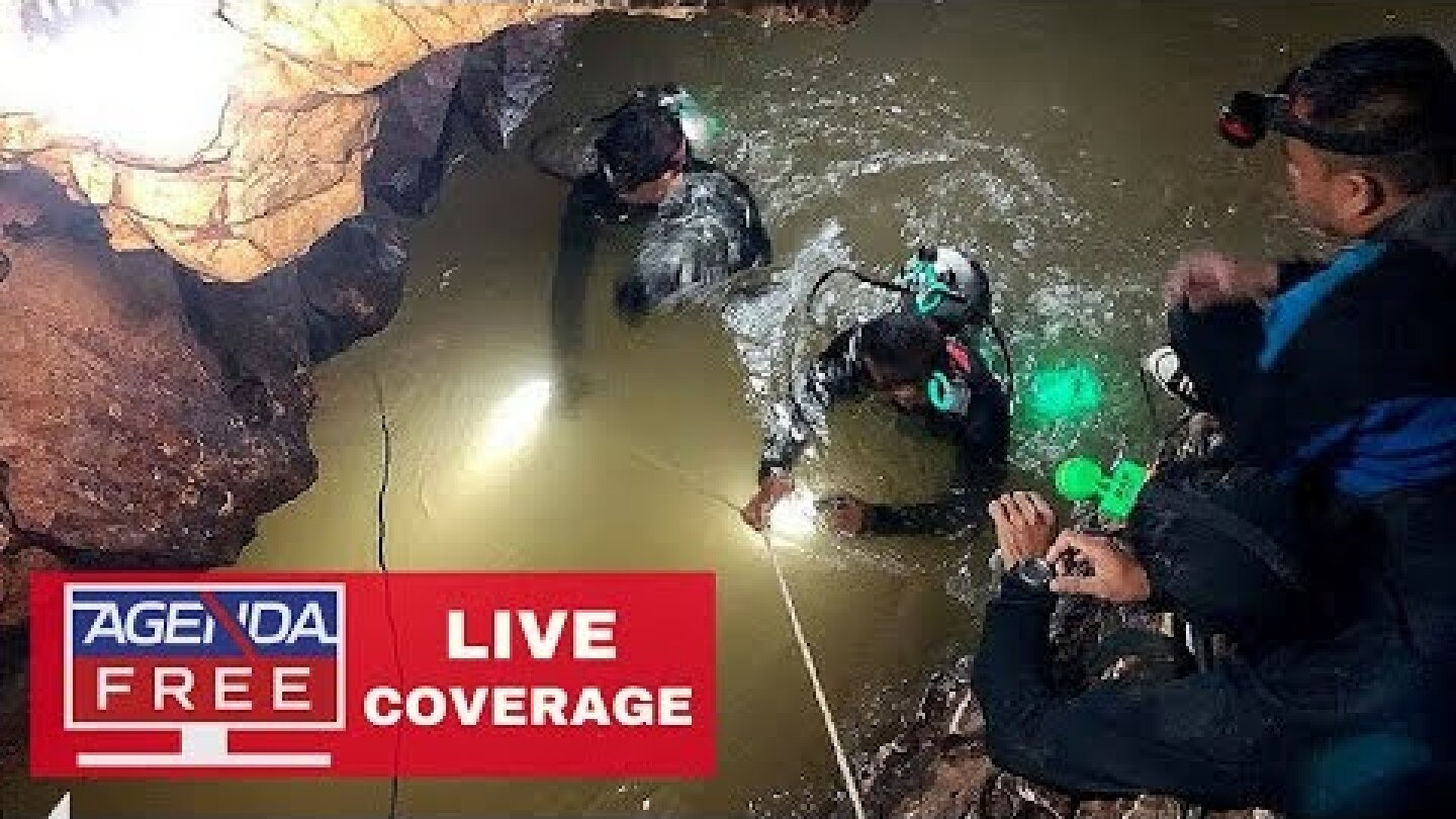 Thailand Cave Rescue - LIVE COVERAGE 7/7/18