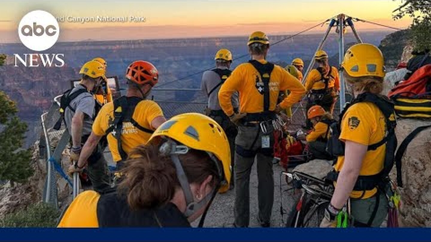 13-year-old falls over edge of Grand Canyon | GMA