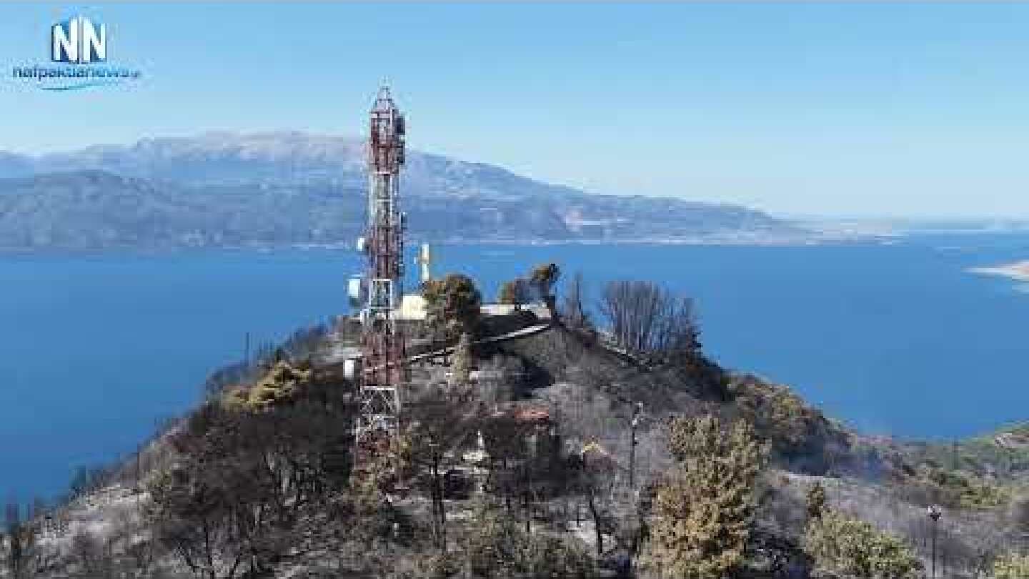 Δείτε εικόνες από Drone στην καταστροφική πυρκαγιά της Δωρίδας