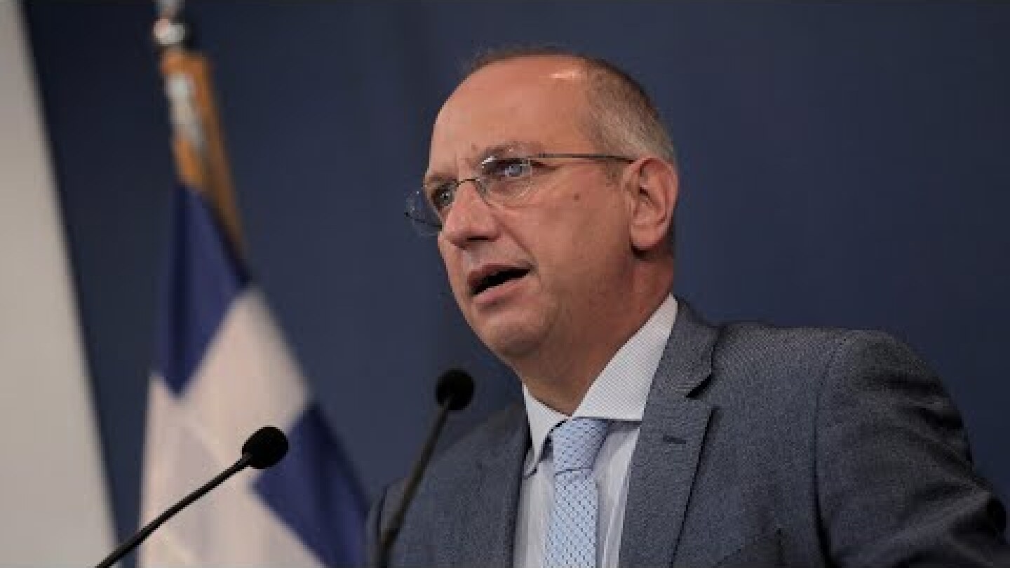 Eνημέρωση πολιτικών συντακτών από τον Κυβερνητικό Εκπρόσωπο Γιάννη Οικονόμου