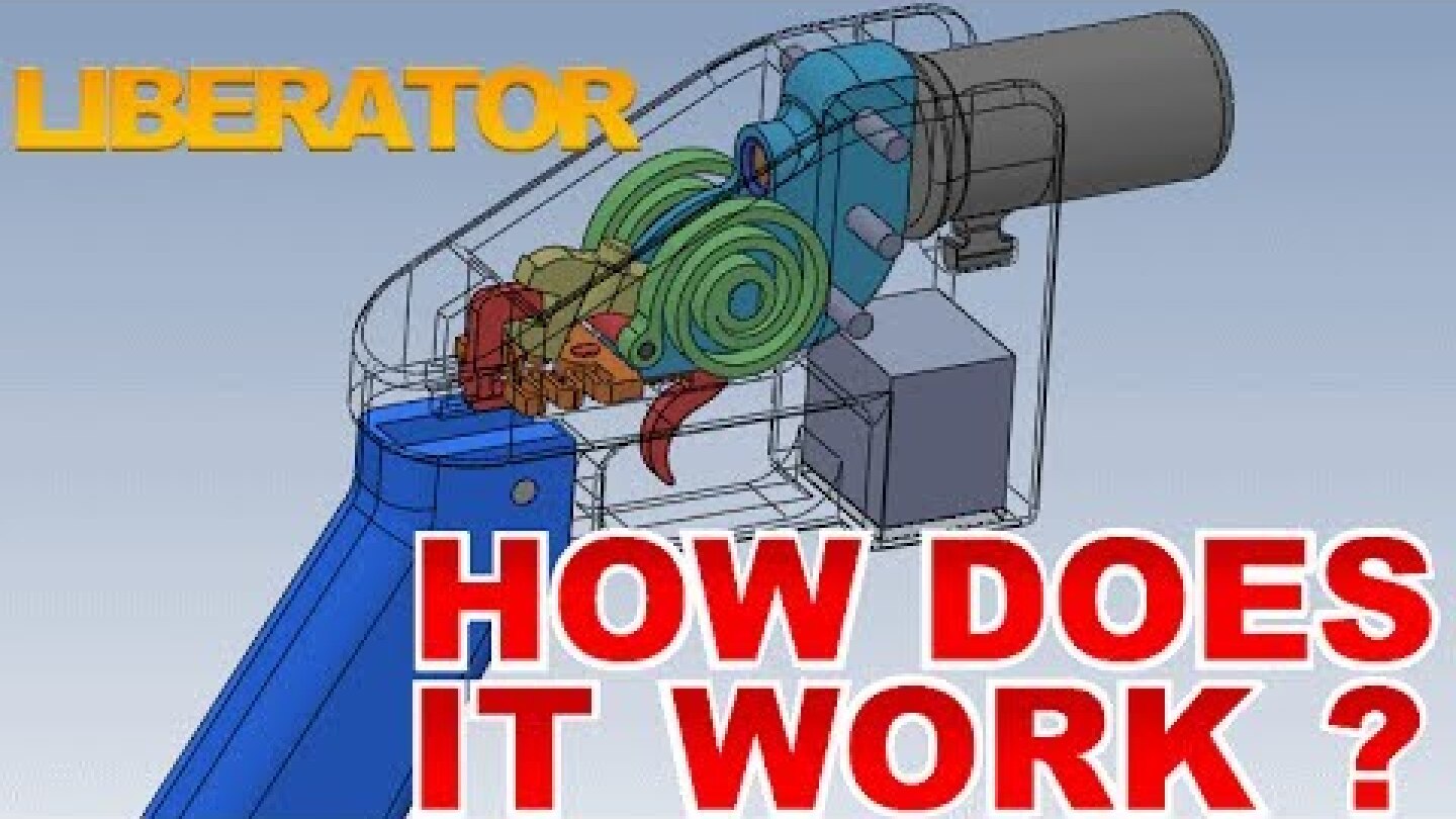 Liberator 3D printed gun - How it works