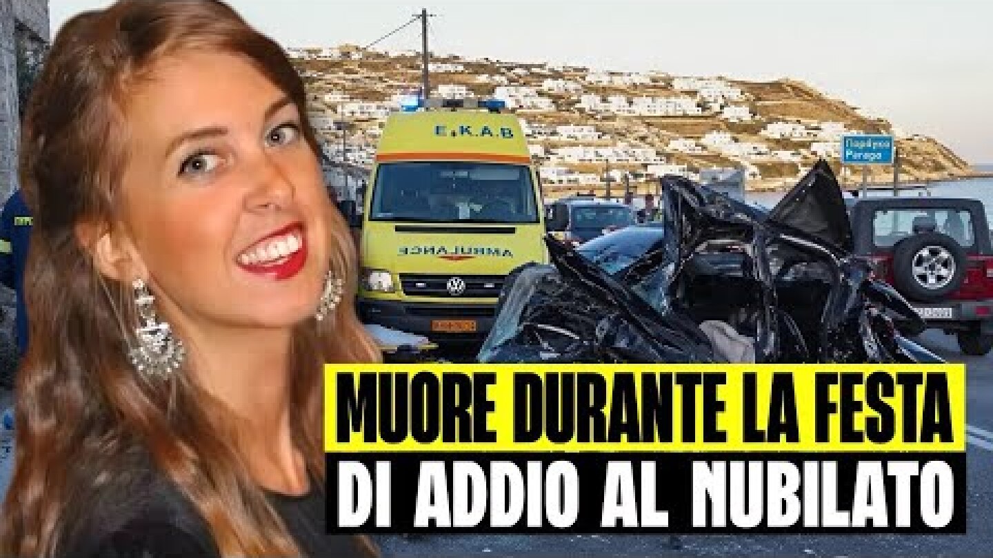 SARA CECCANTINI MUORE A MYKONOS DURANTE IL SUO ADDIO AL NUBILATO A 37 ANNI. LASCIA UNA BIMBA SARA CECCANTINI MUORE A MYKONOS DURANTE IL SUO ADDIO AL NUBILATO A 37 ANNI. LASCIA UNA BIMBA