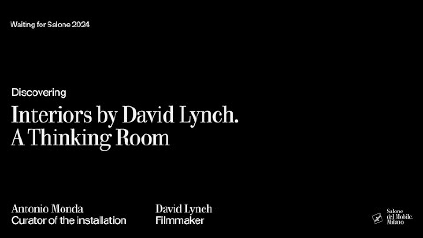 Discovering Interiors by David Lynch. A Thinking Room