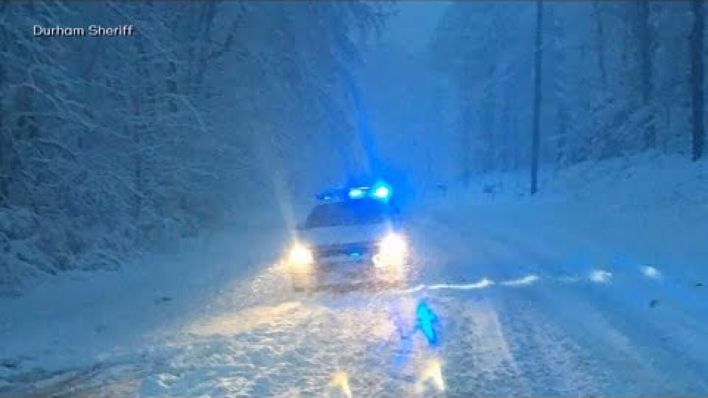 Major snowstorm buries North Carolina and Virginia