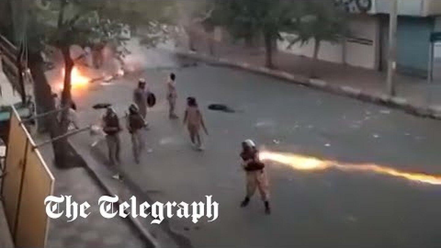 Iranian security forces shoot at protesters as violence escalates across the country