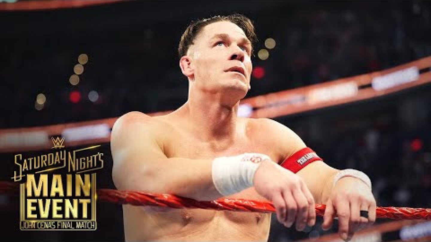 John Cena says farewell to the WWE Universe: Saturday Night's Main Event, Dec. 13, 2025
