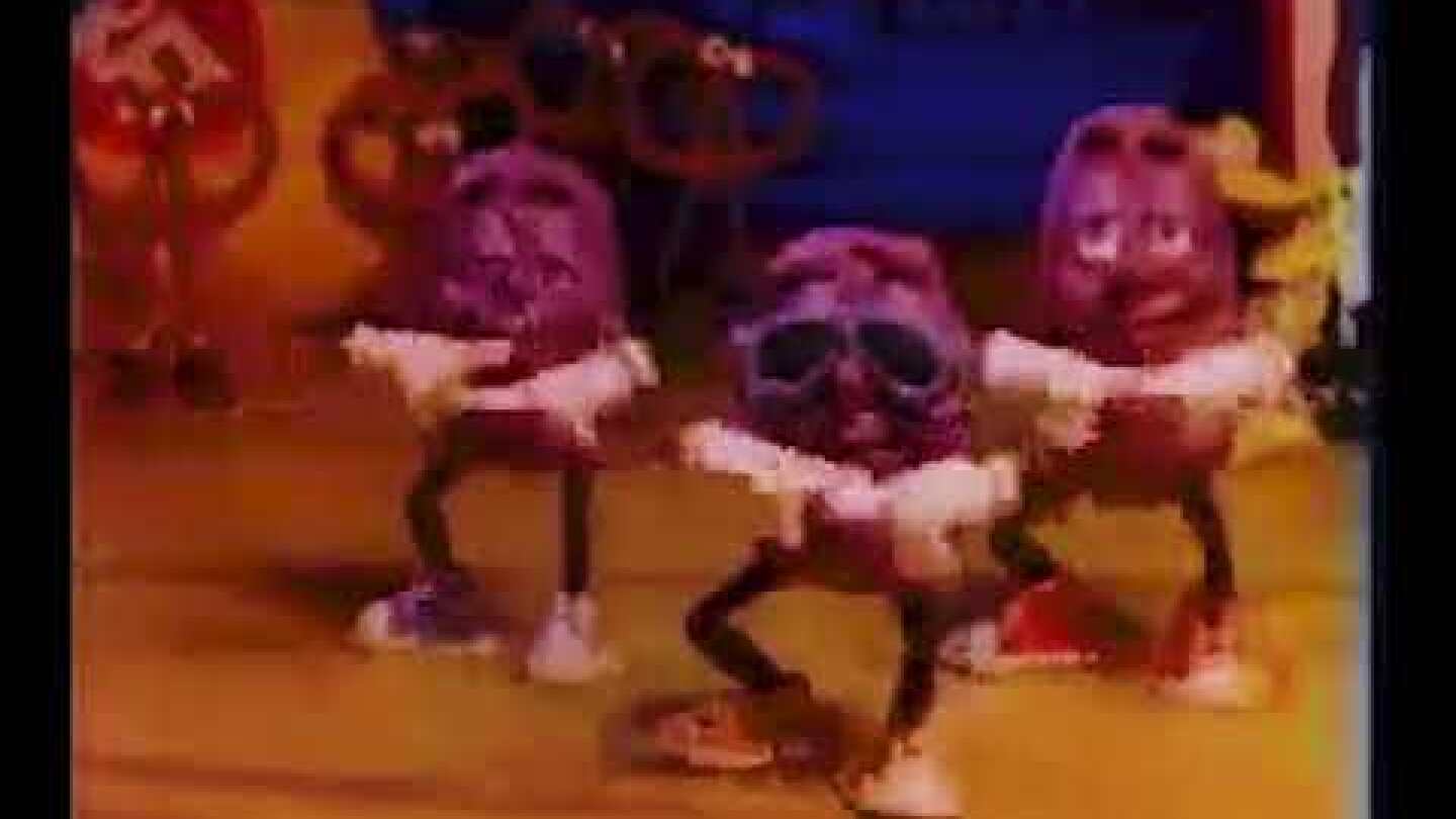 California Raisins Commercial 1980's | I Heard It Through The Grapevine