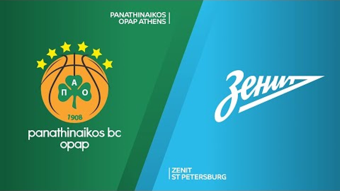 Panathinaiakos OPAP Athens - Zenit St Petersburg Highlights | EuroLeague, RS Round 18