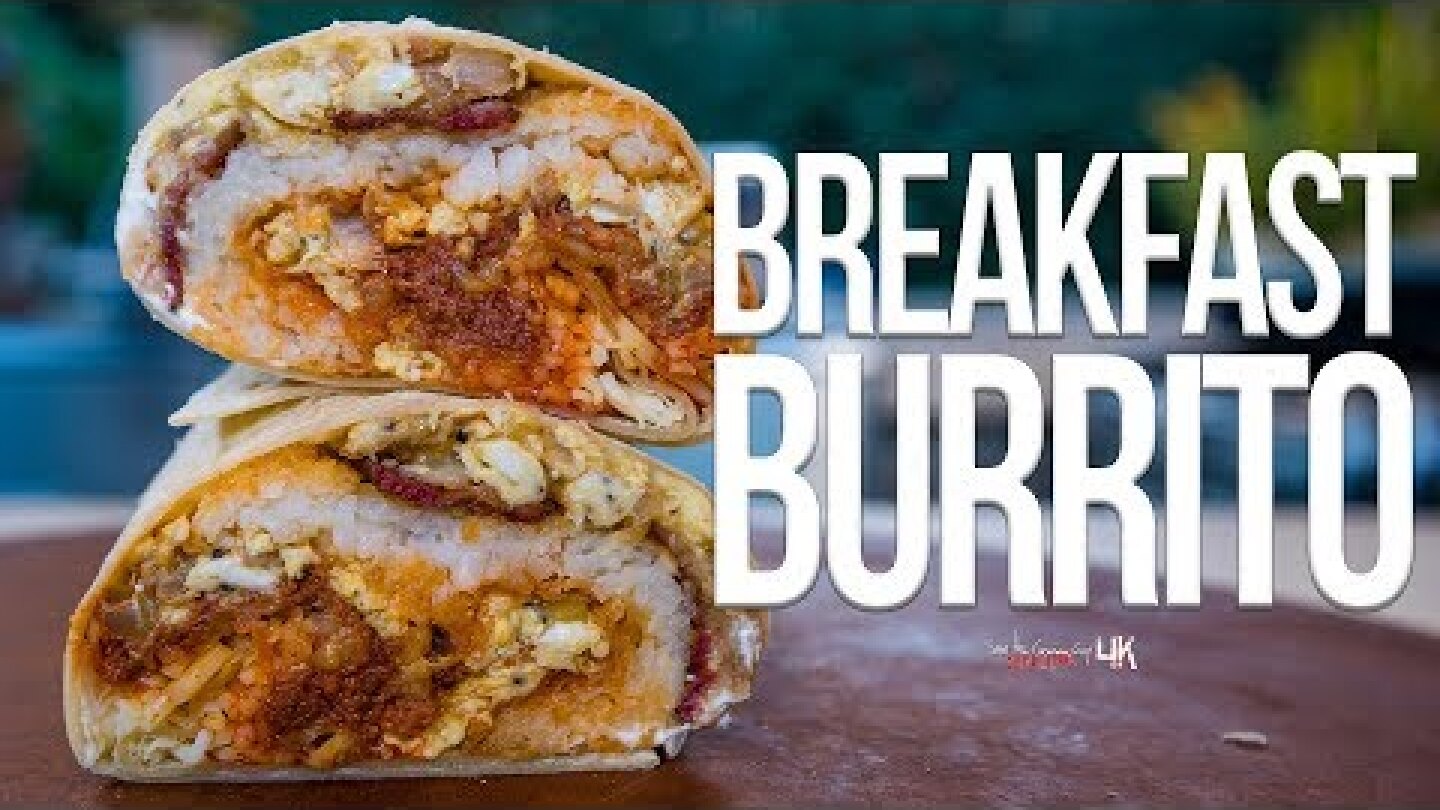 The Best Breakfast Burrito | SAM THE COOKING GUY 4K