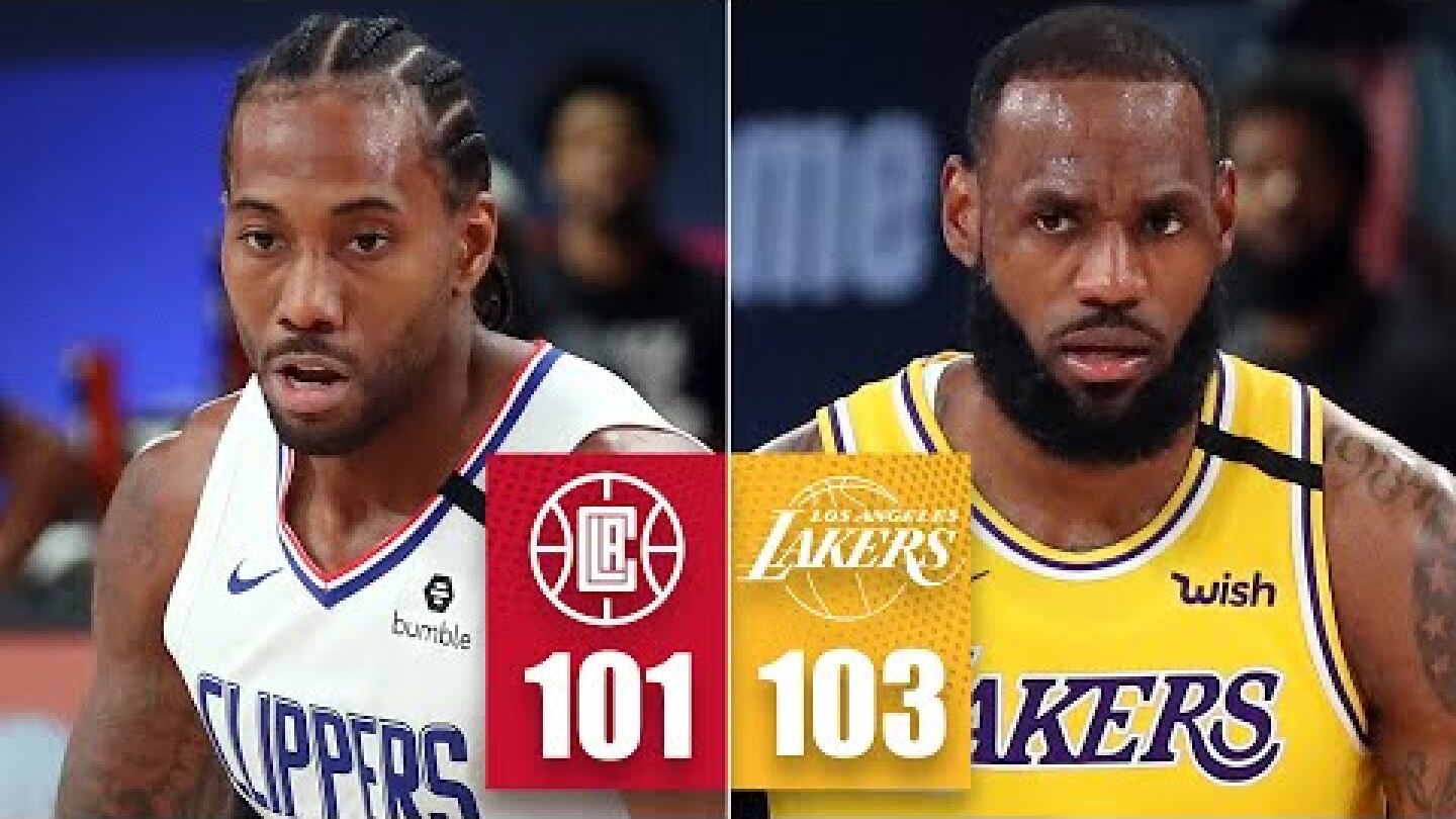 LA Clippers vs. Los Angeles Lakers [FULL HIGHLIGHTS] | 2019-20 NBA Highlights