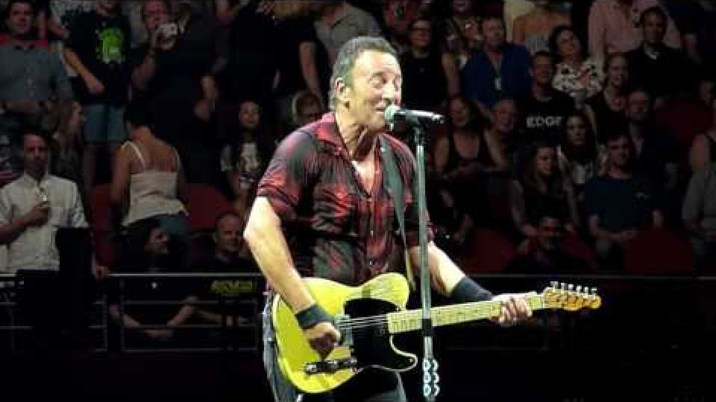 Long Tall Sally  - Bruce Springsteen - Sydney Qudos Arena - 7th February 2017