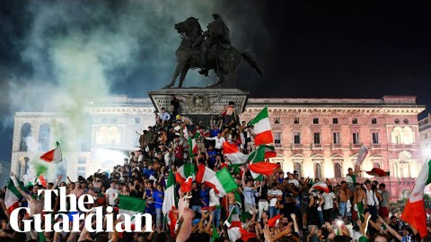 Italians celebrate Euro 2020 victory: 'You can't feel better than this'