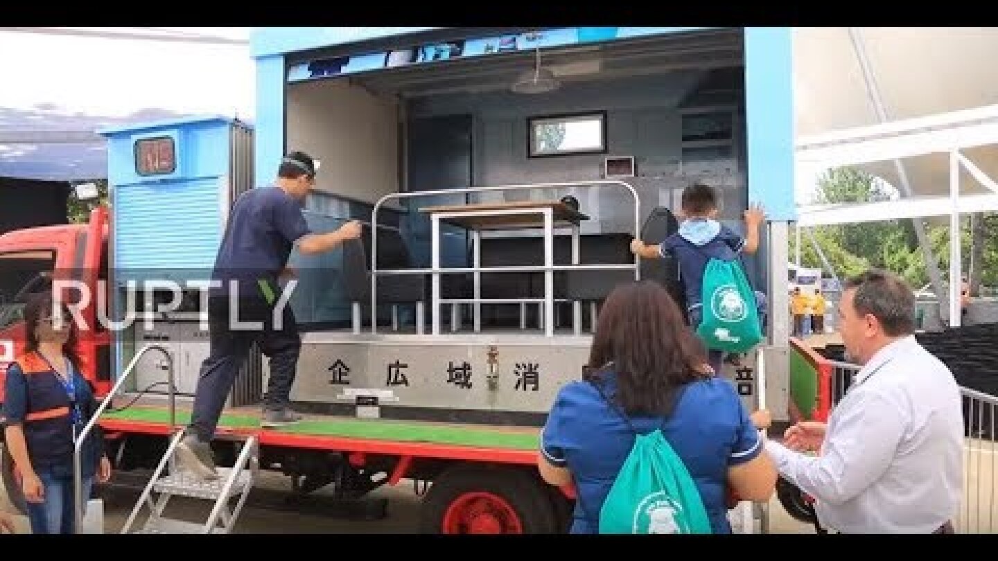 Chile: Santiago presents first earthquake simulator truck