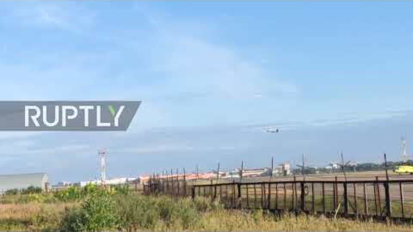 Russia: Plane carrying Navalny departs Omsk for Germany