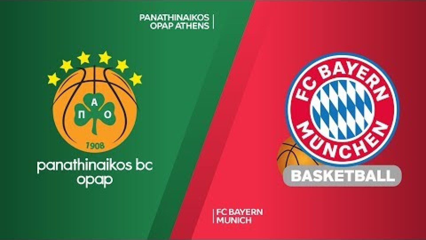 Panathinaikos OPAP Athens - FC Bayern Munich Highlights | EuroLeague RS Round 17