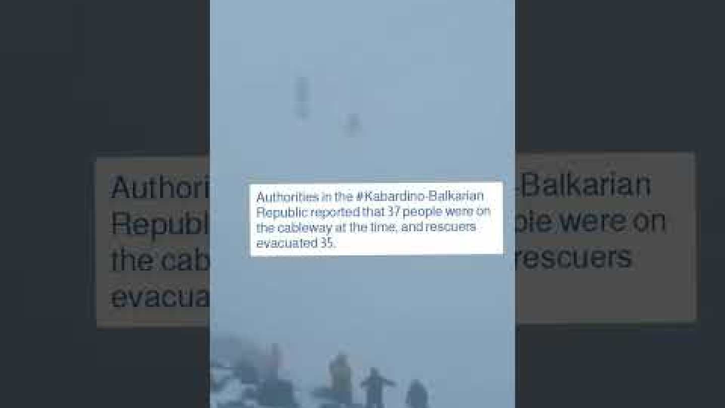 "Tragedy on Mount #Elbrus Russia: Two Dead in Chairlift Derailment, 35 Rescued"