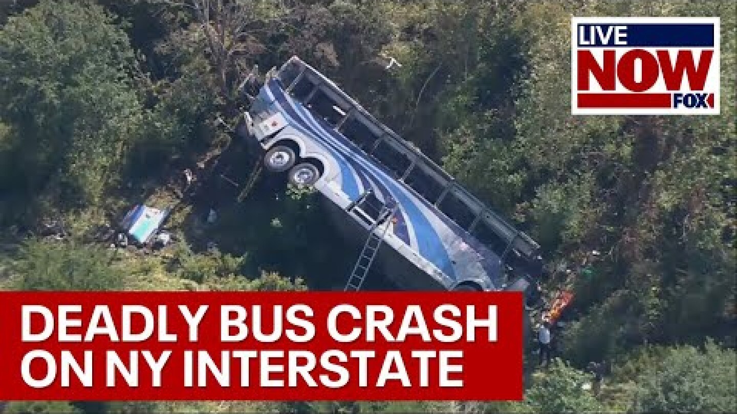 I-84 Deadly Bus Crash: Farmingdale high school students onboard | LiveNOW from FOX