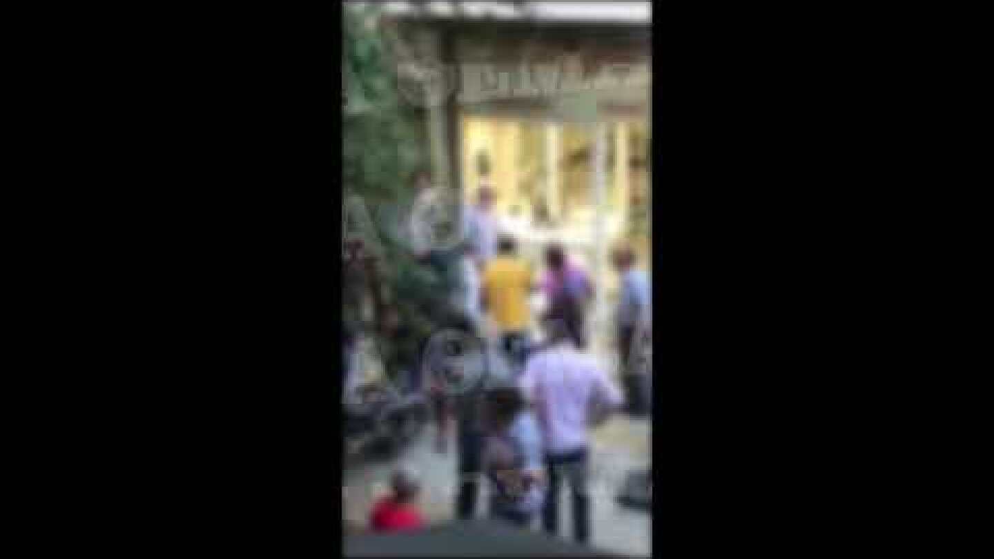 Βίντεο- σοκ από την απόπειρα ληστείας στην Ομόνοια με νεκρό το δράστη