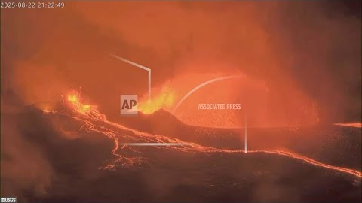 Mount Kilauea erupts again as Hawaii volcano shoots lava for 31st time since December