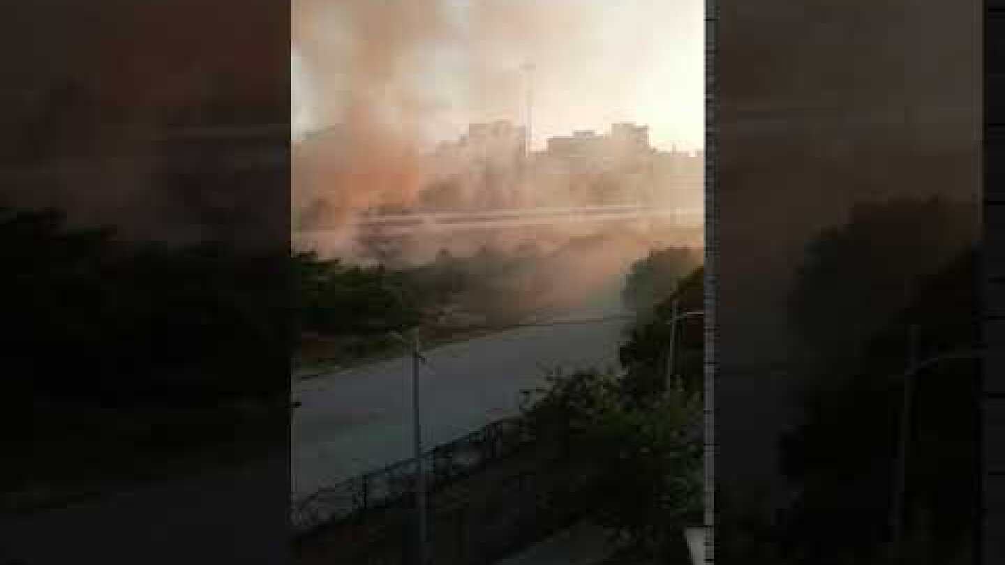 Φωτιά σε βαγόνι στο Νέο Σιδηροδρομικό Σταθμό