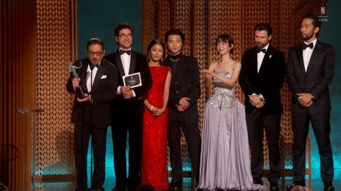 The Cast of Shōgun: Award Acceptance Speech | The 31st Annual SAG Awards