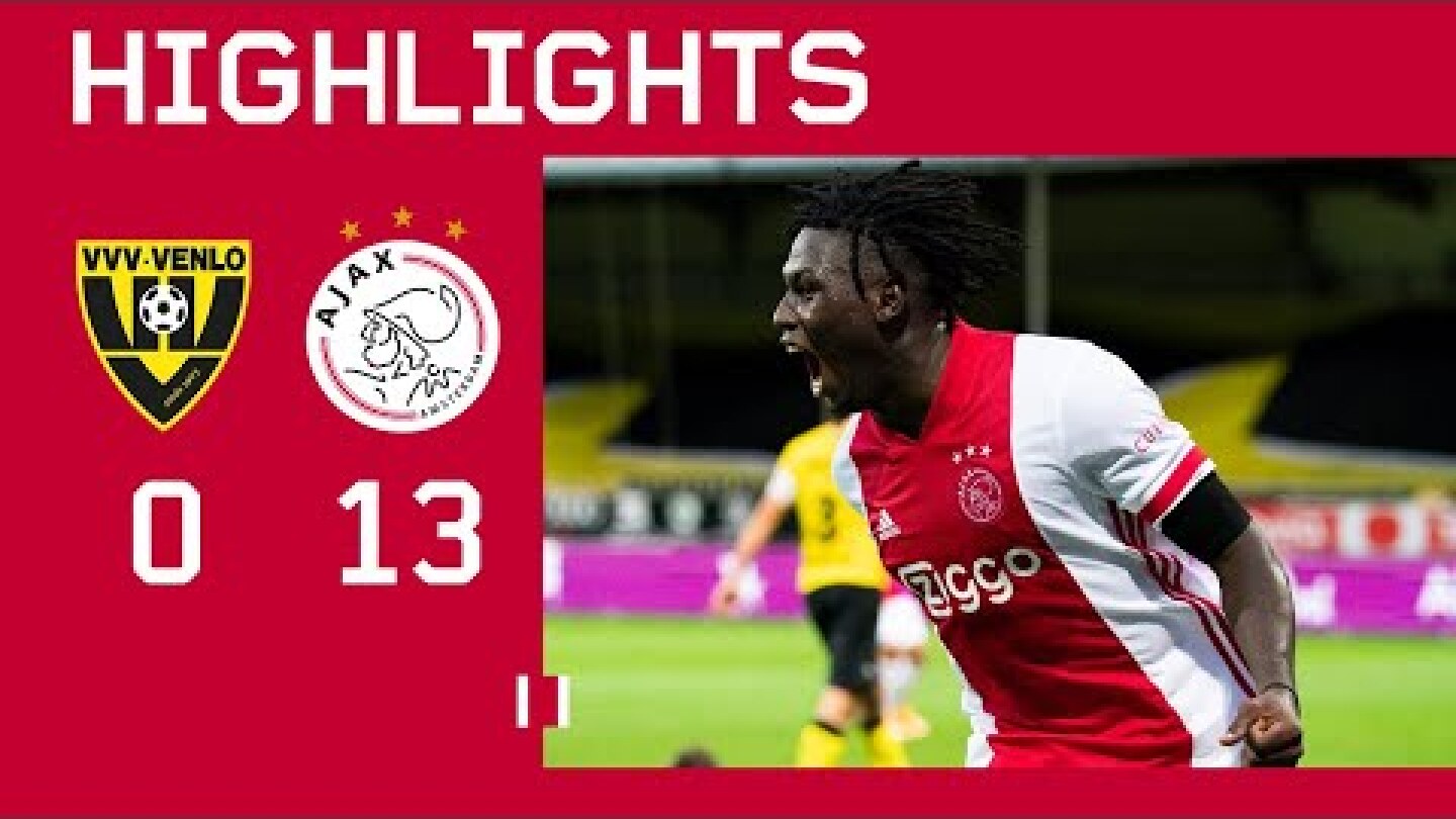 Highlights | VVV-Venlo - Ajax | Eredivisie