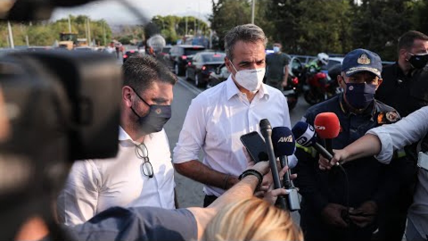 Δηλώσεις Κυριάκου Μητσοτάκη και Νίκου Χαρδαλιά