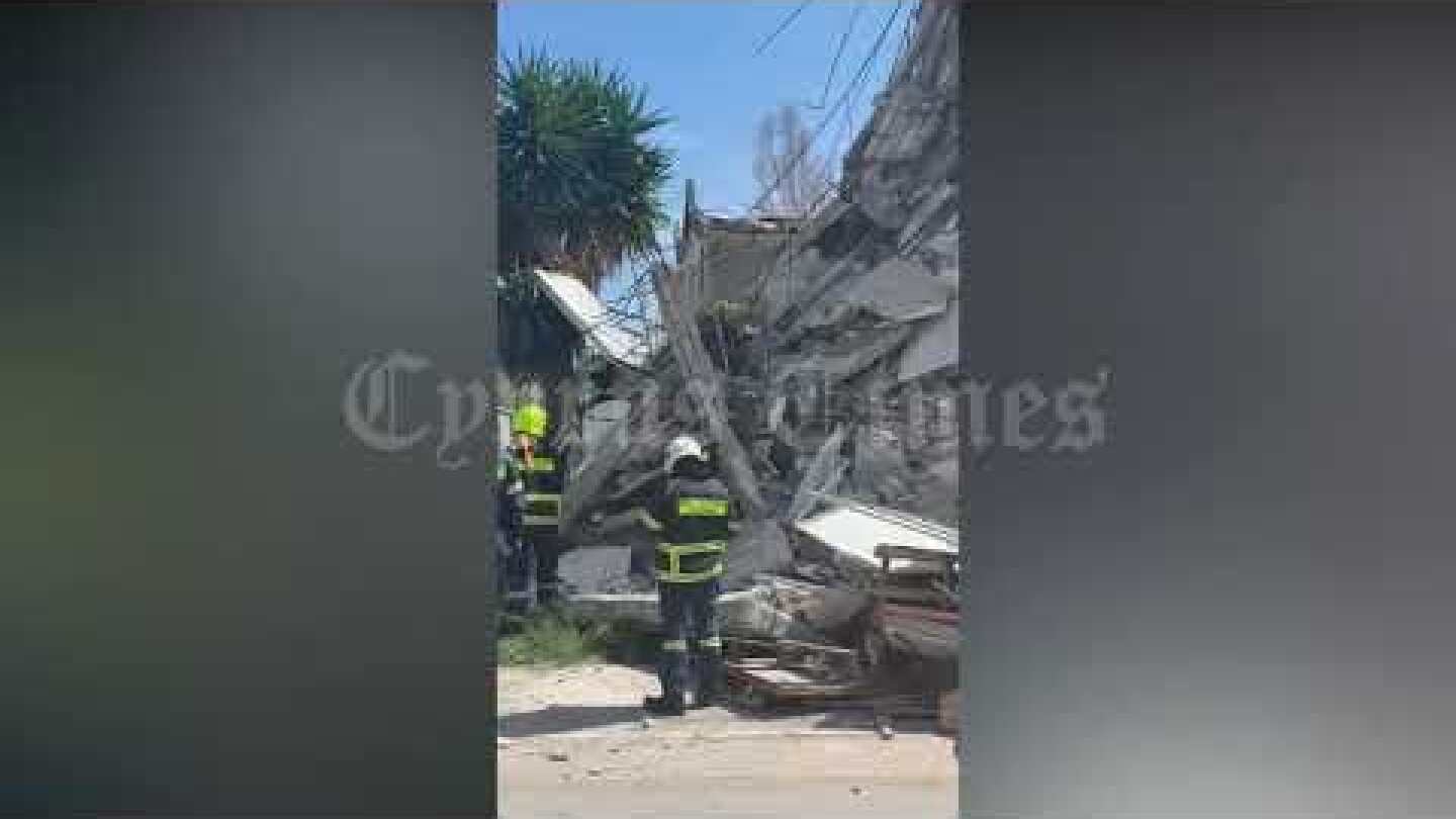 cyprustimes.com: Κατέρρευσε μέρος κτιρίου στη Γερμασόγεια