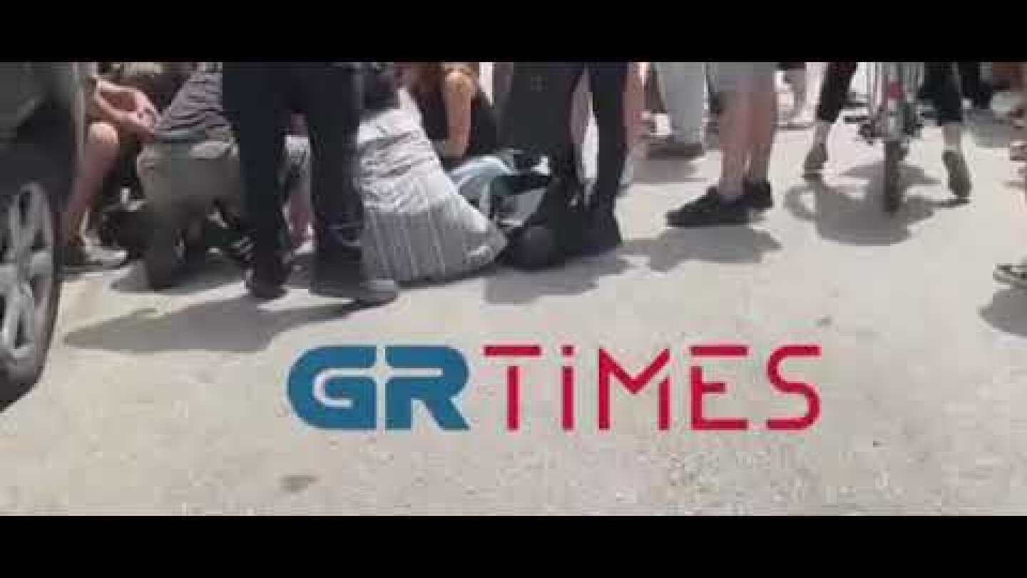 Τραυματισμός ατόμου από κρότου λάμψης στο ΑΠΘ