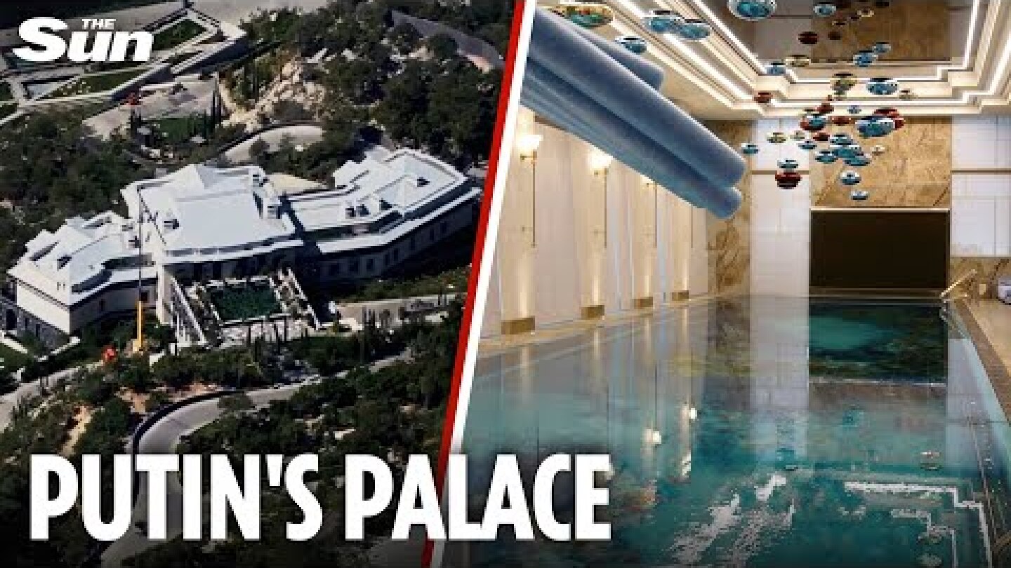 Putin ‘seizes secret £100m palace’ in occupied Crimea with age-reversing cryochamber & gold bathroom