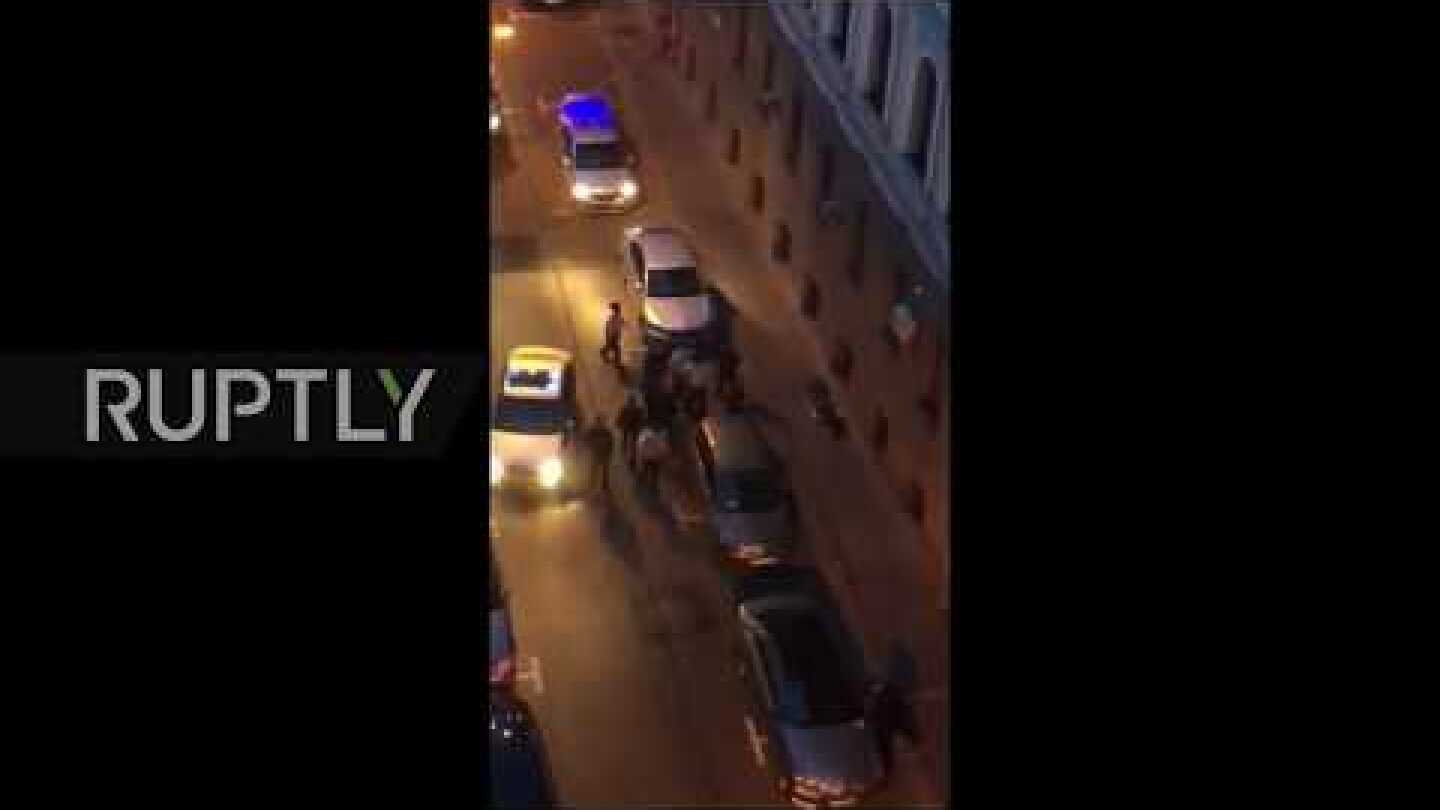 Russia: Police officer injured at embassy shooting in Moscow