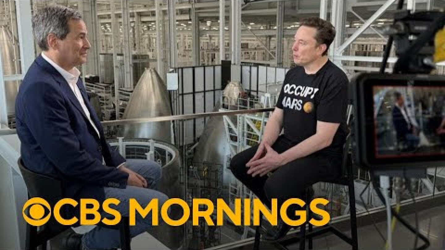 David Pogue details his "very surreal" Elon Musk interview before his White House exit