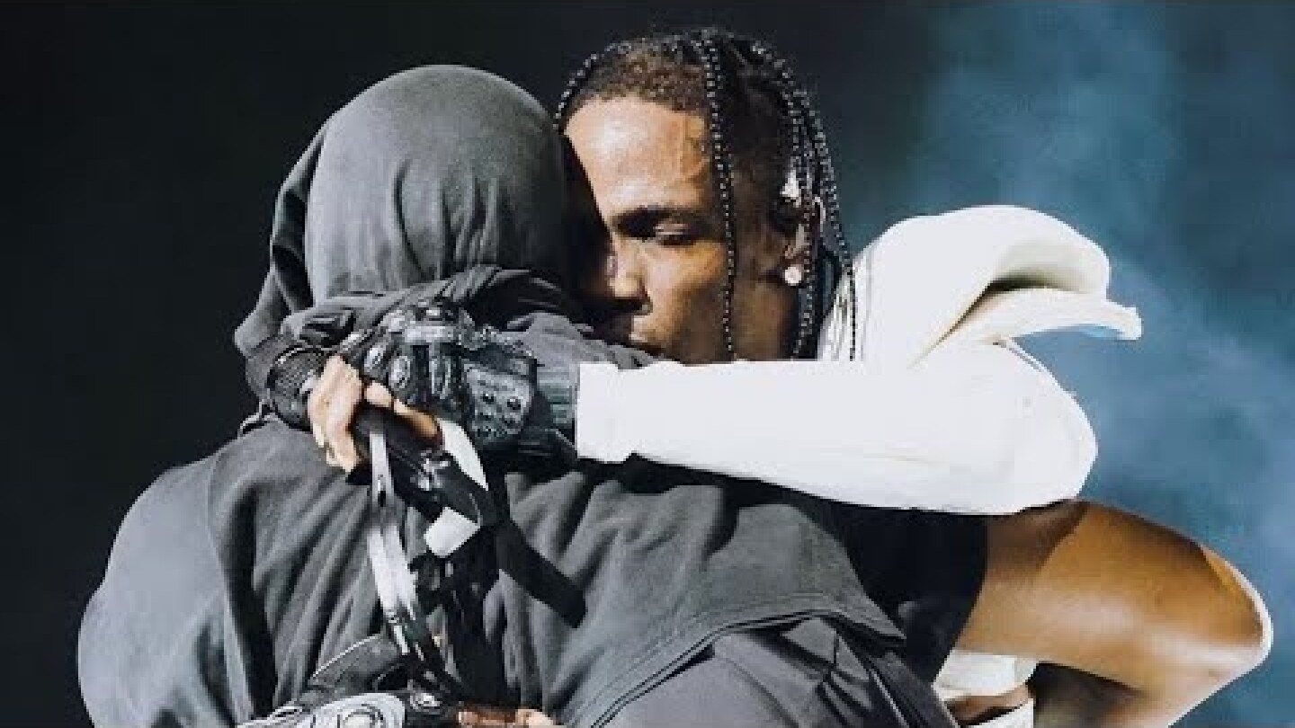 Travis Scott Brings Out Kanye West LIVE At Circus Maximus ITALY