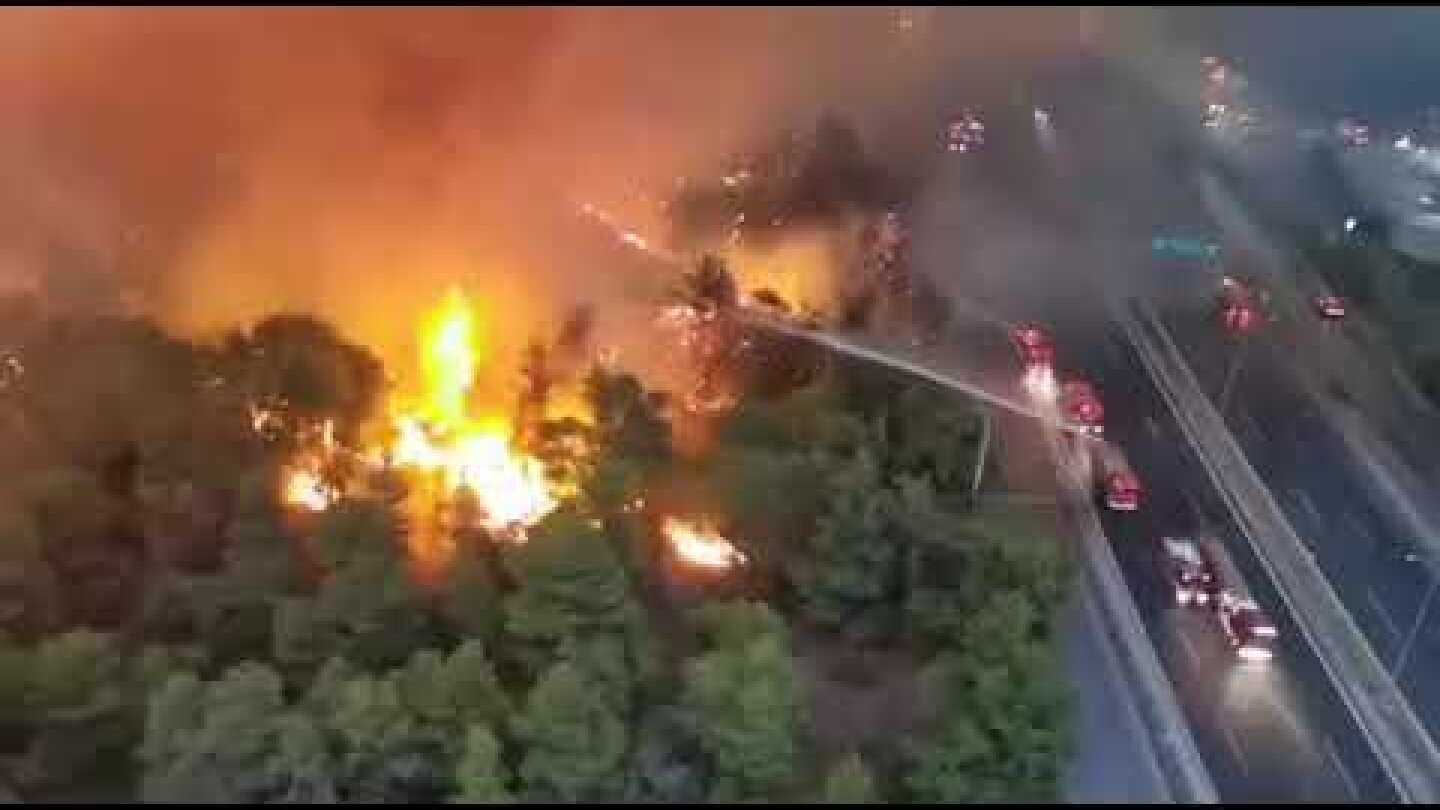 | Η ΚΑΘΗΜΕΡΙΝΗ Η μάχη της Εθνικής Οδού από το ελικόπτερο του Στρατού