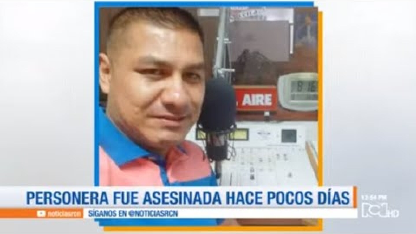 Asesinan al periodista Libardo Montenegro en Samaniego, Nariño
