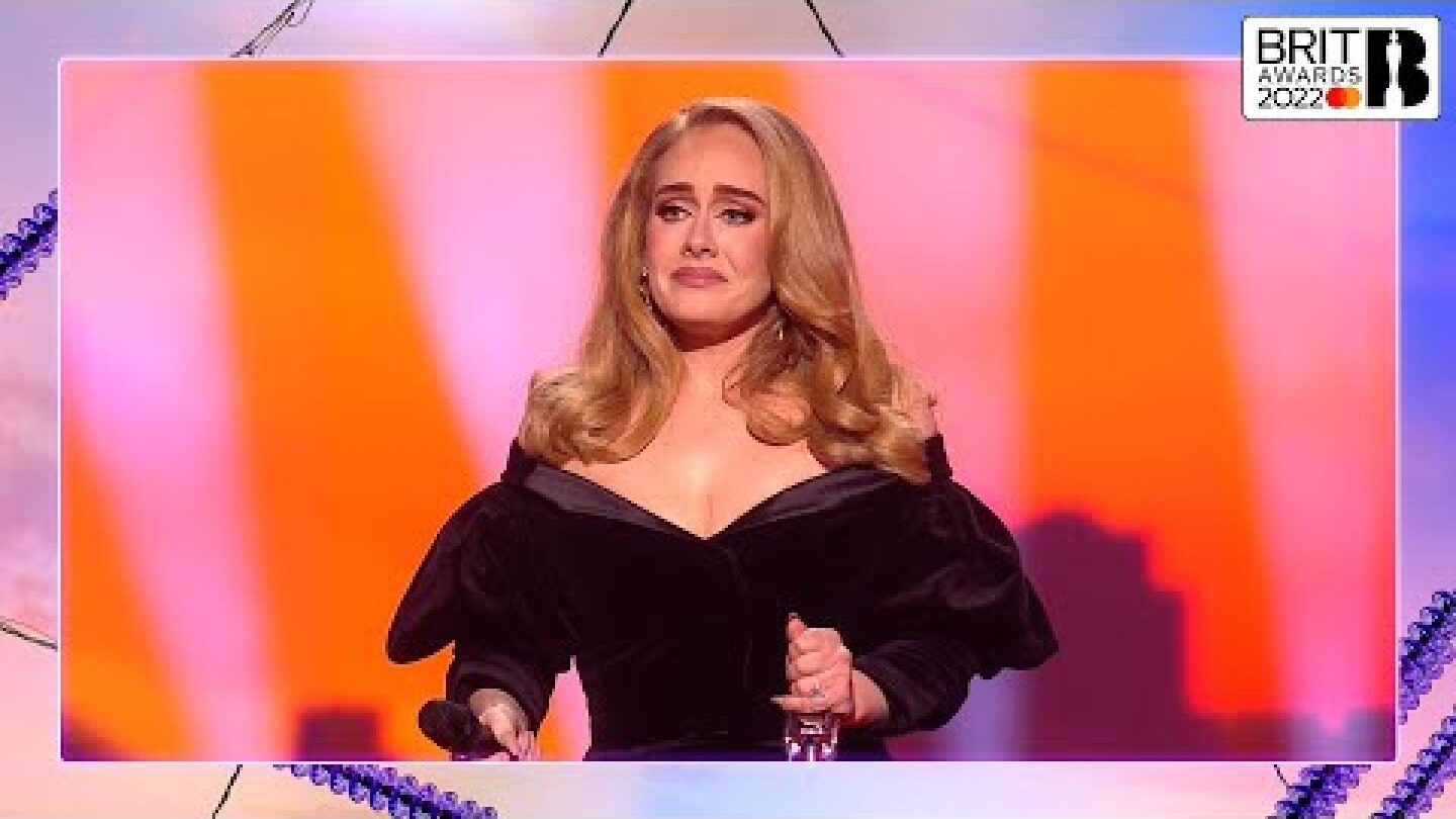 Adele wins Mastercard Album of the Year | The BRIT Awards 2022
