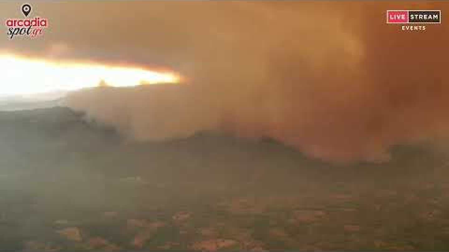 Γορτυνία | Στο έλεος των Πυρκαγιών
