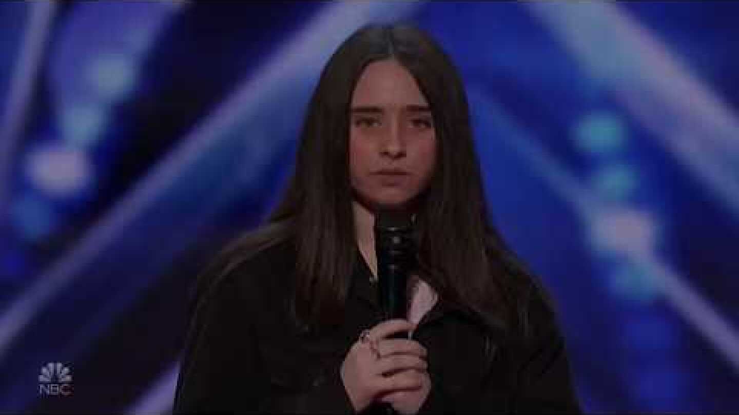America's Got Talent 2020 Barbara Argyrou Full Performance S15E03