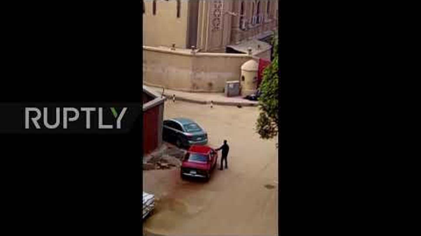 Egypt: Coptic church attack caught on camera, 10 dead