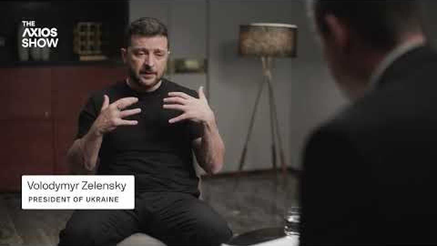 Zelensky says Russian officials must end war or find bomb shelters