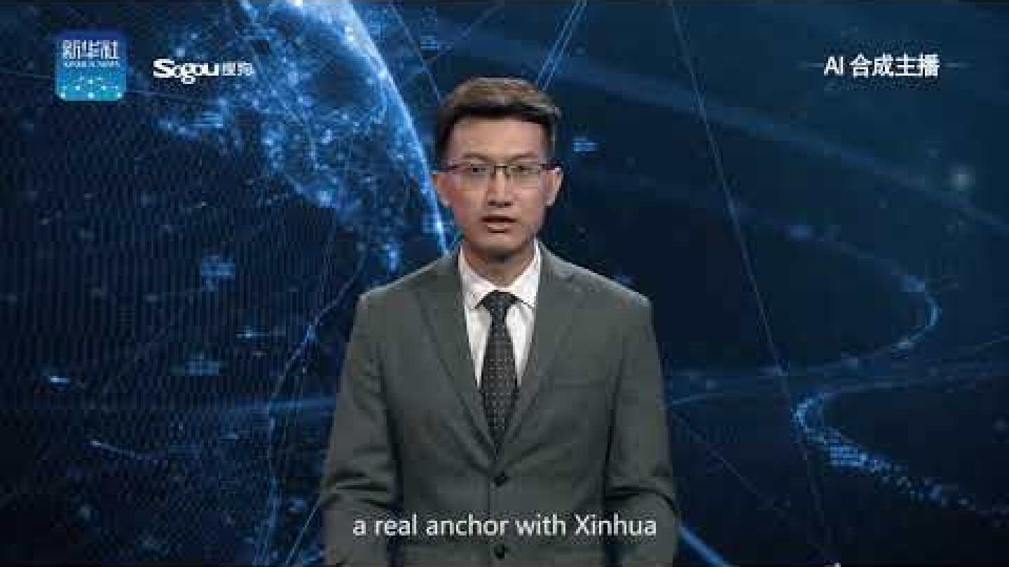 Xinhua's first English AI anchor makes debut