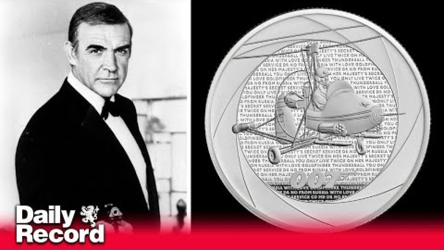 New James Bond coin range sees Sean Connery honoured by The Royal Mint