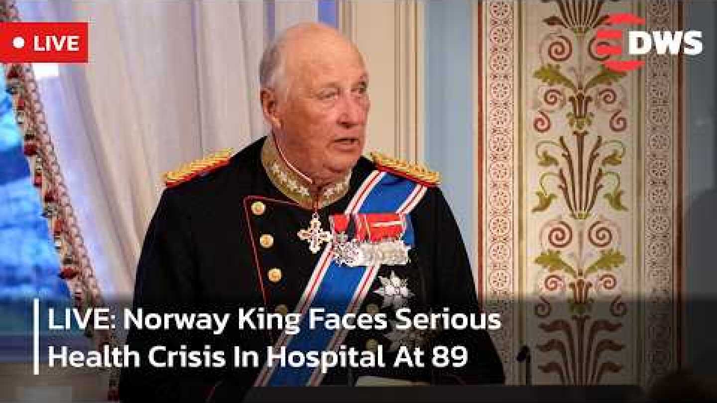 LIVE: Norway's King Harald Health Deteriorates As Condition Turns Very Serious | DWS News | AC1F