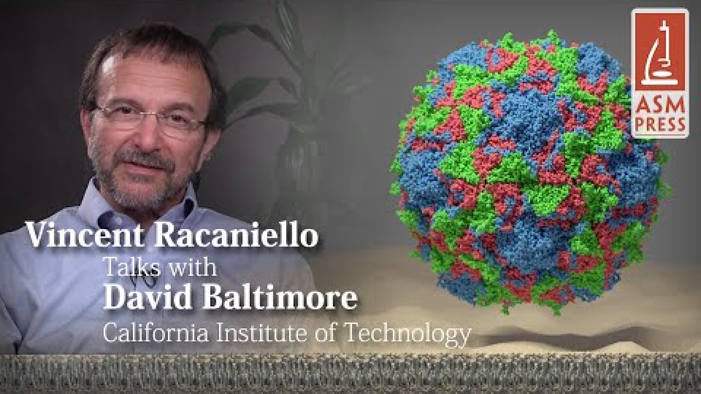 Interview with David Baltimore, PhD, Vol 1, Ch. 7: Principles of Virology, 4th Edition