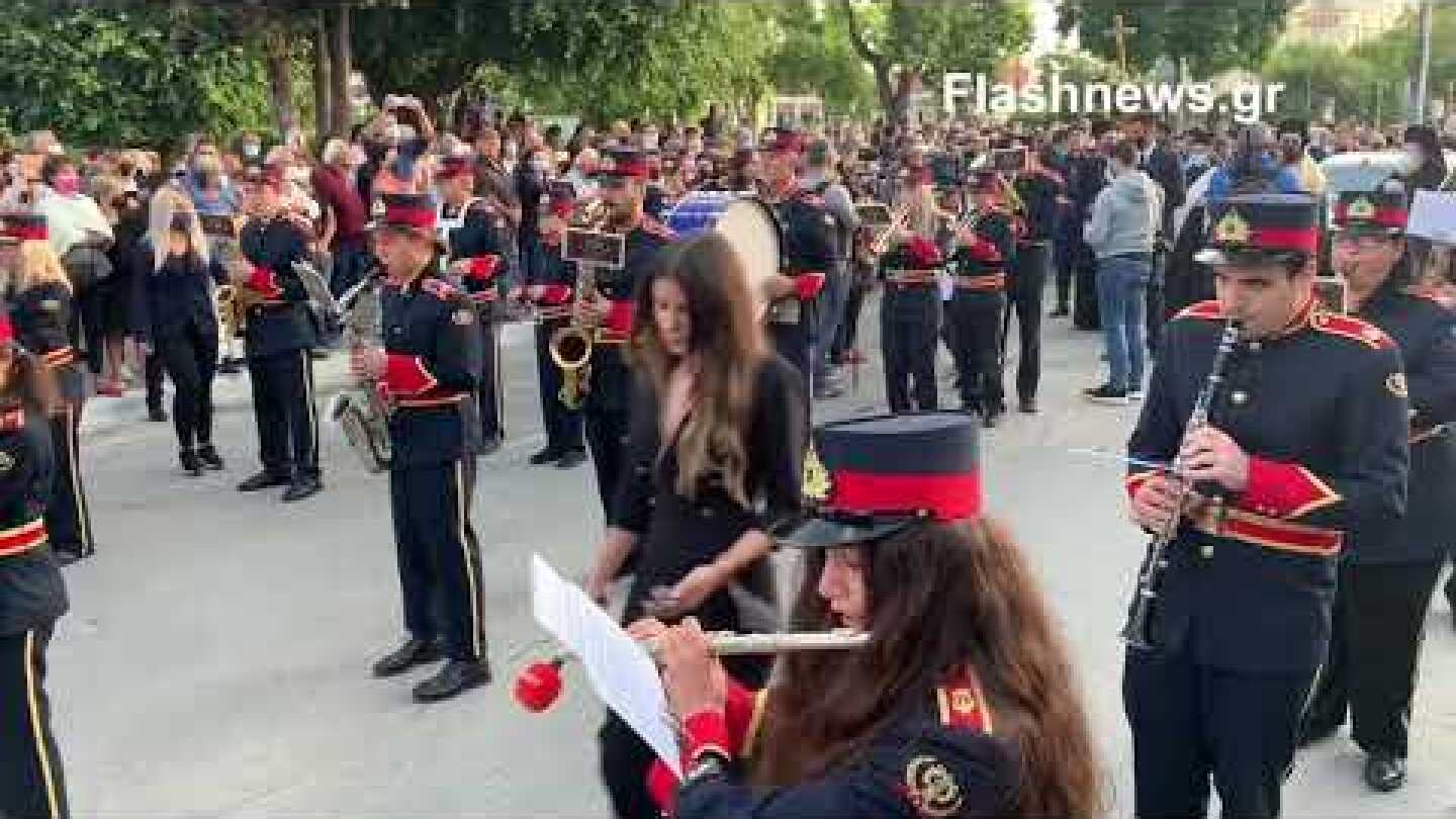 Στην Δημοτική Αγορά Χανίων η σορός του Μίκη Θεοδωράκη