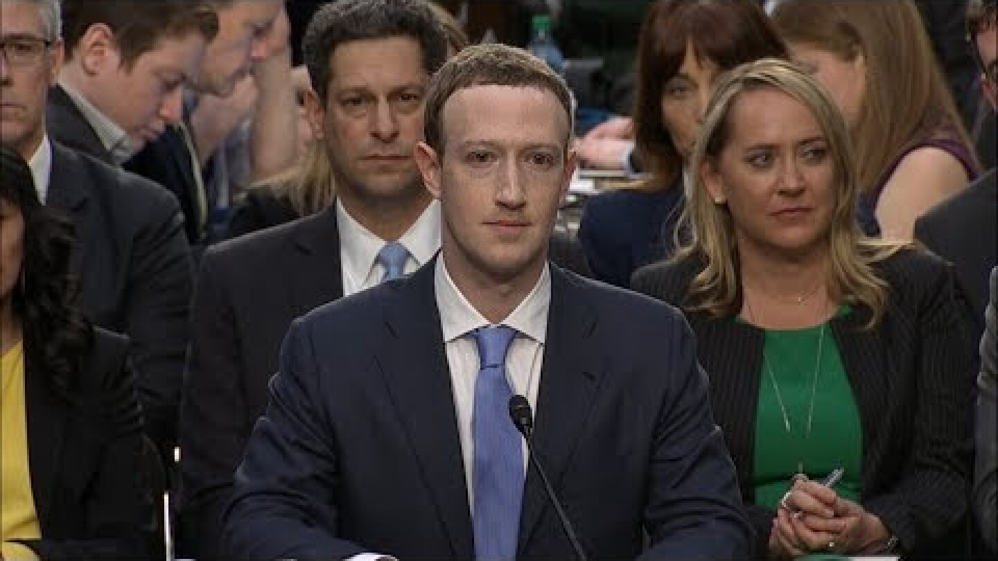 Facebook CEO Mark Zuckerberg testimony on data privacy before Senate committee | ABC News