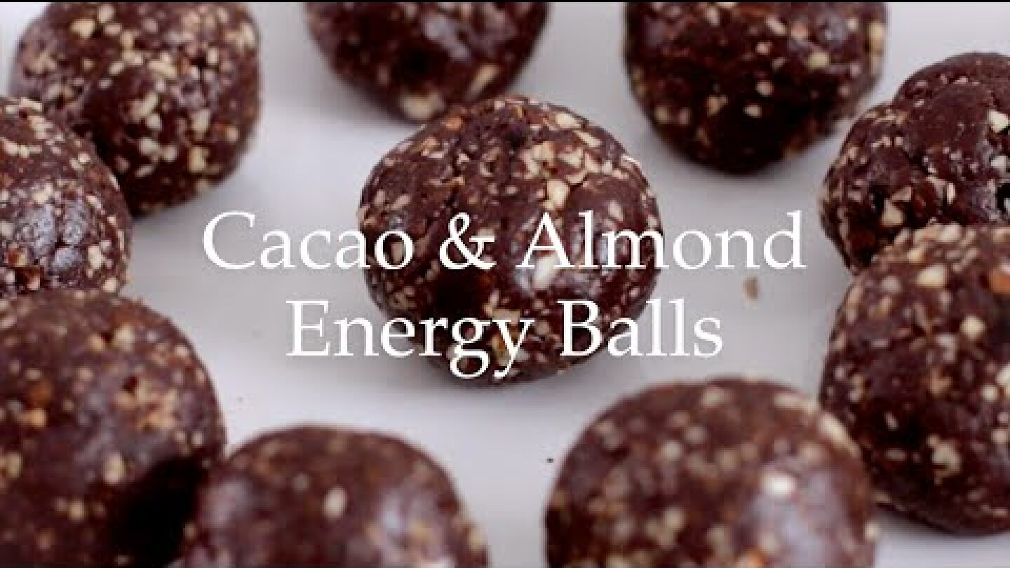 Deliciously Ella - Cacao & Almond Energy Balls
