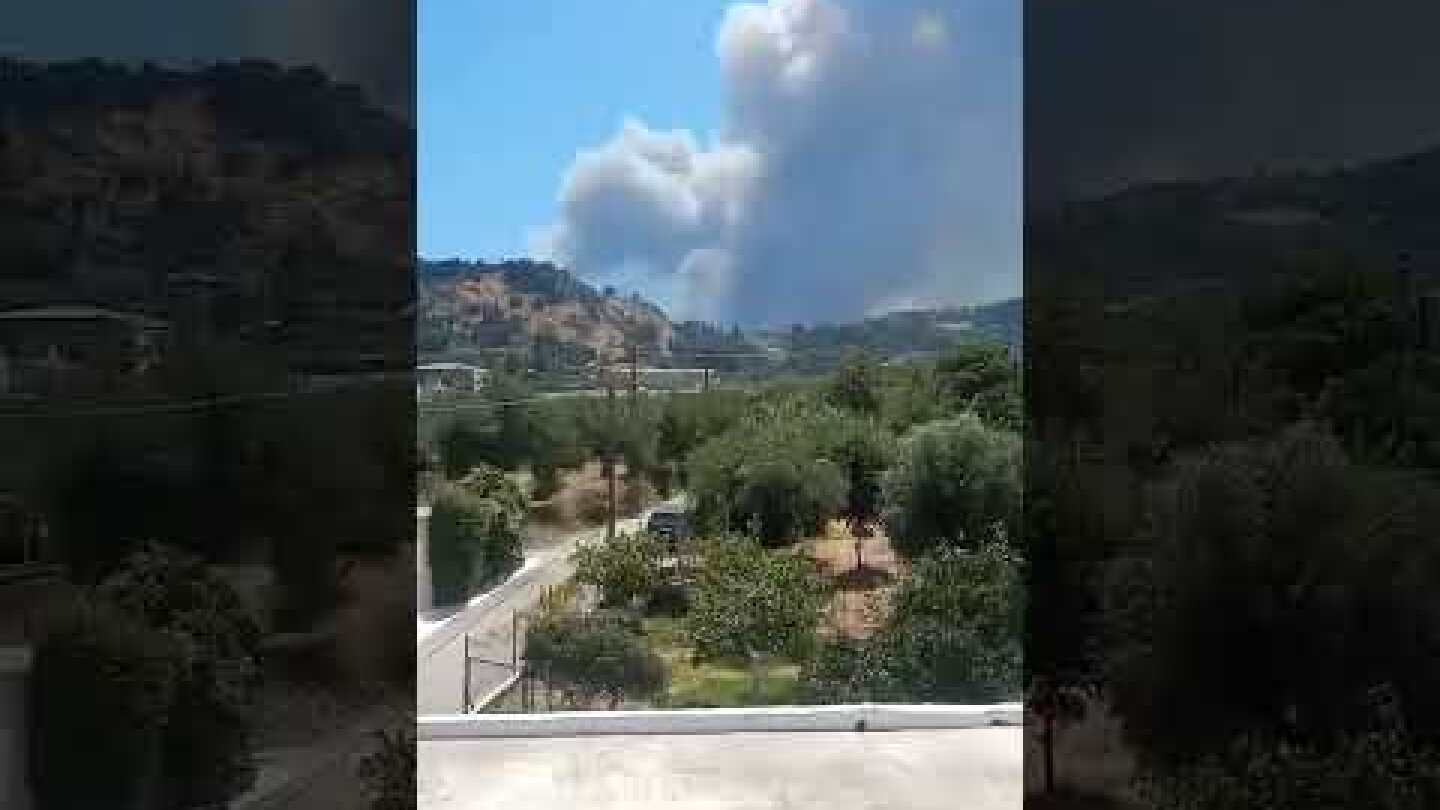 Φωτιά στα Μοιρέικα Δυτ. Αχαΐας